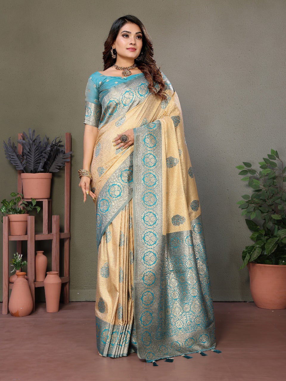 viscose silk saree online
