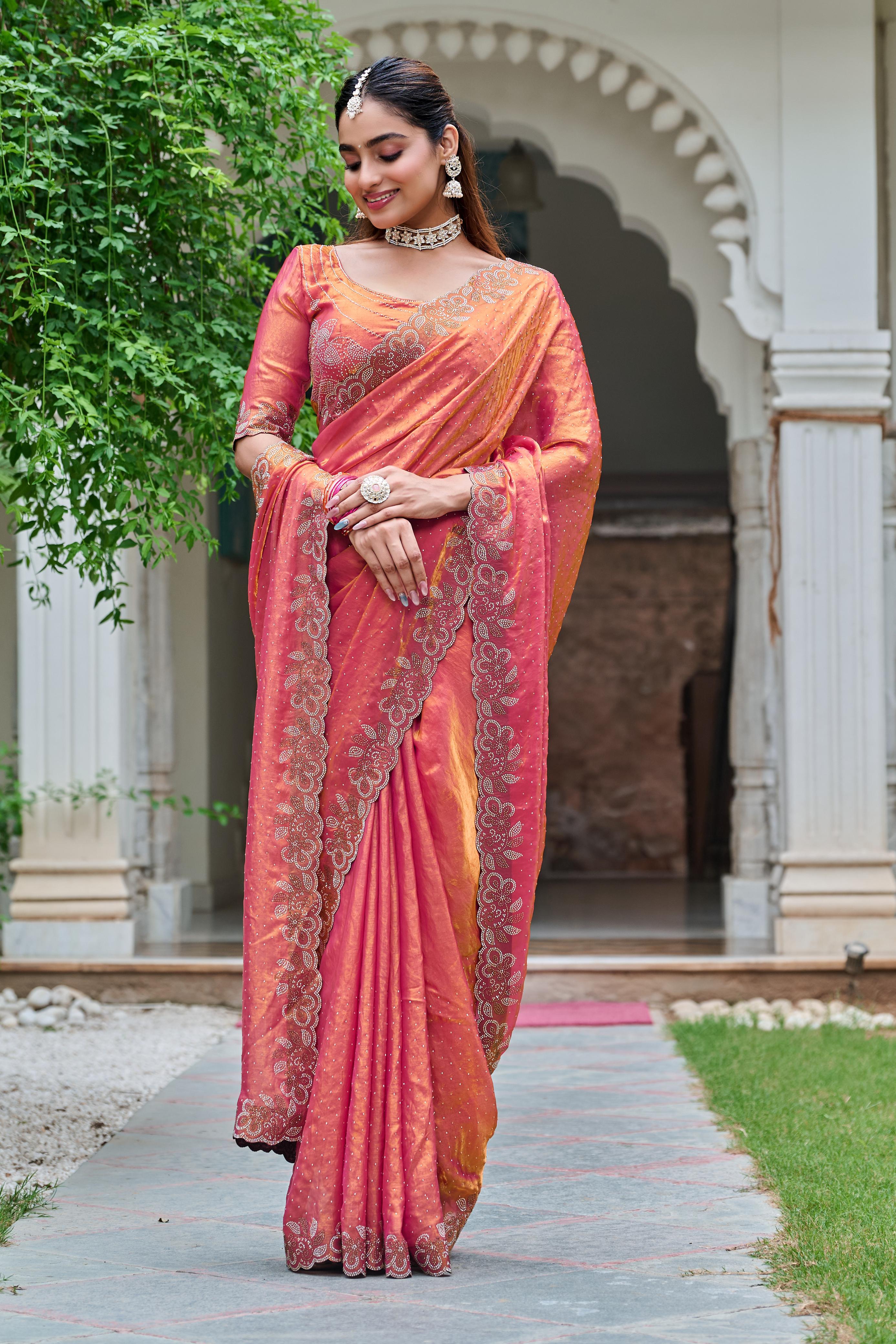 party wear saree