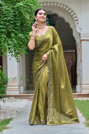 vastralyn party wear saree