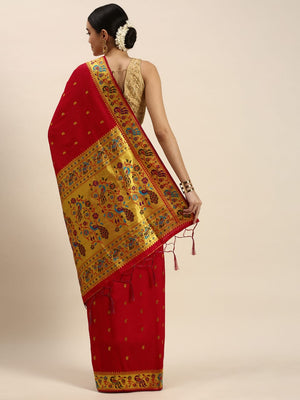 Traditional wedding saree
