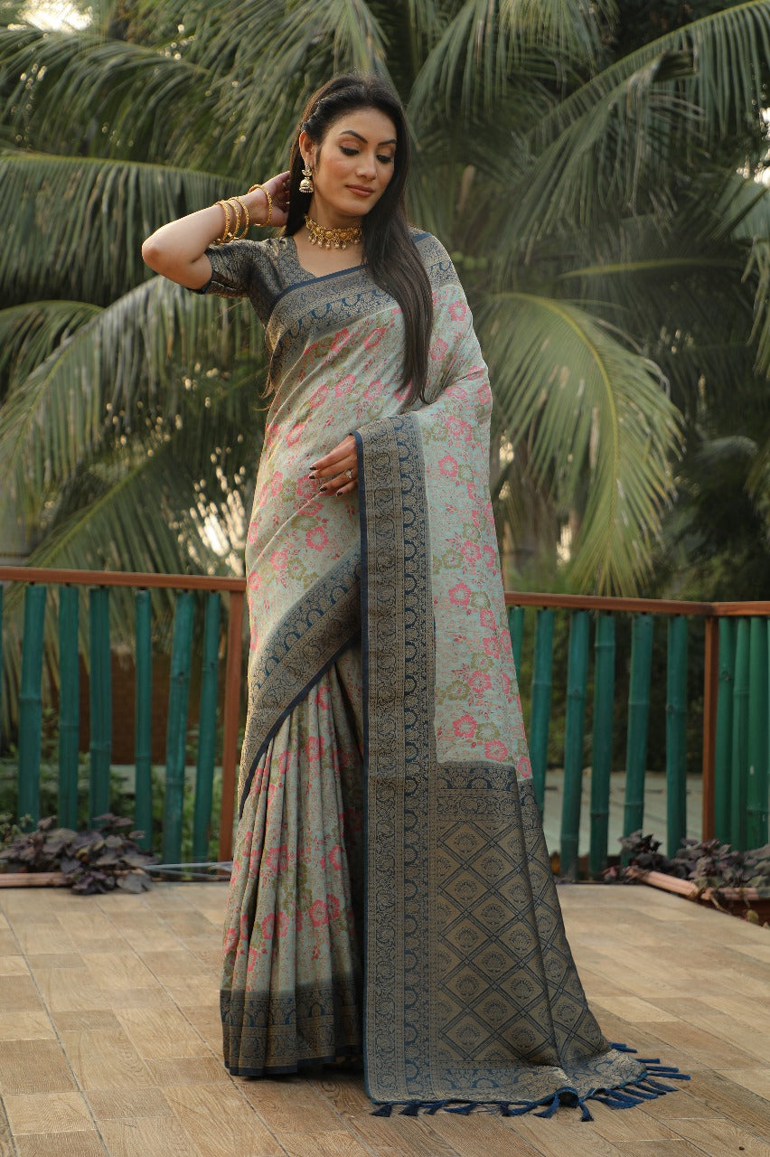 Kanjivaram silk saree