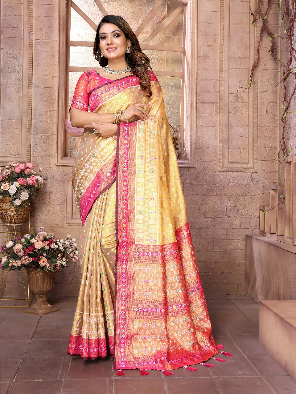 Banarasi Tissue Silk Saree