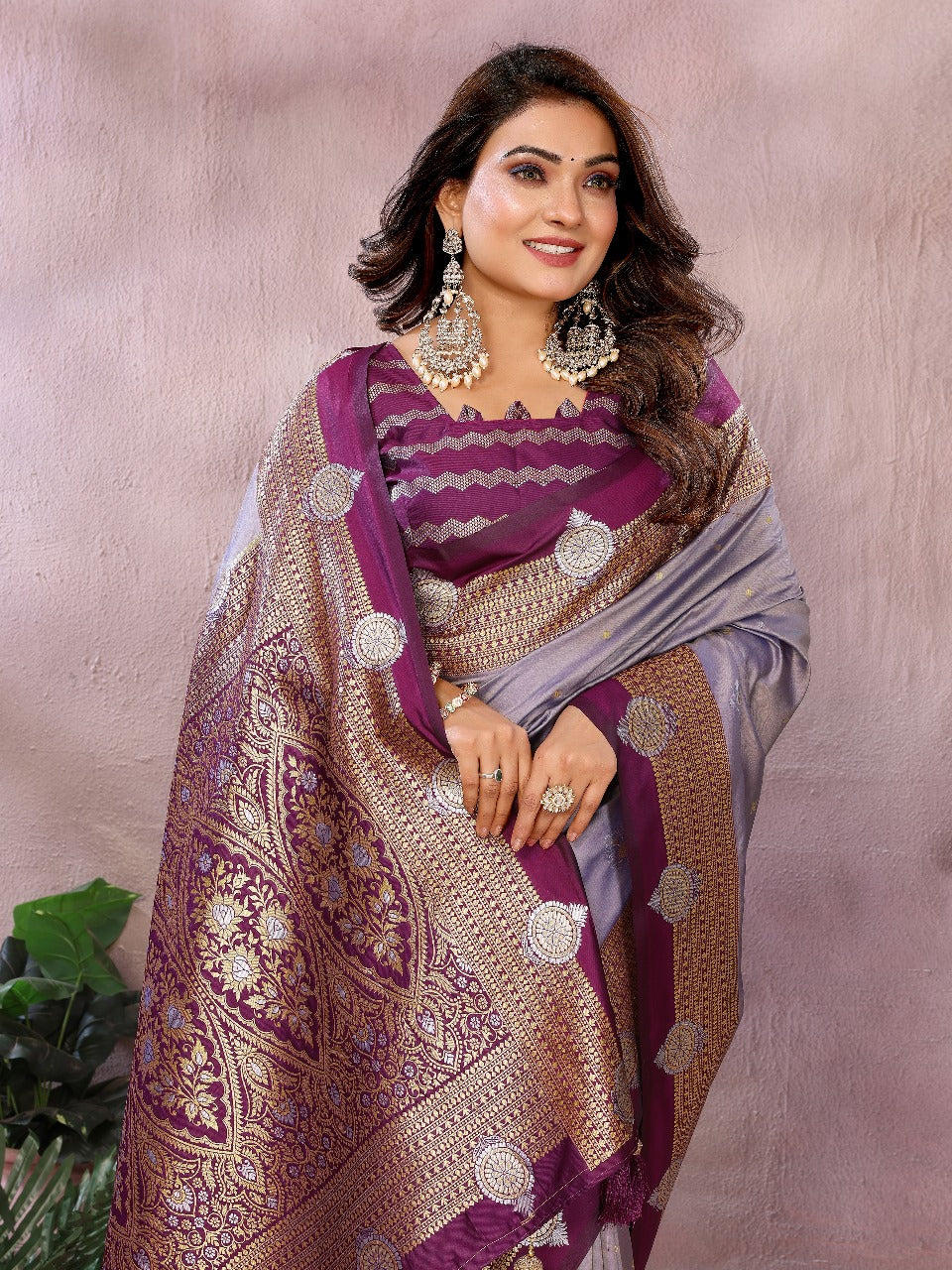 tissue silk saree