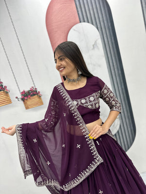 Premium embroidered lehenga choli buy online