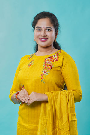 Office wear kurti set