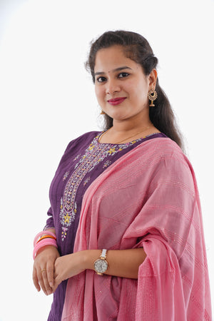 3 piece kurti set