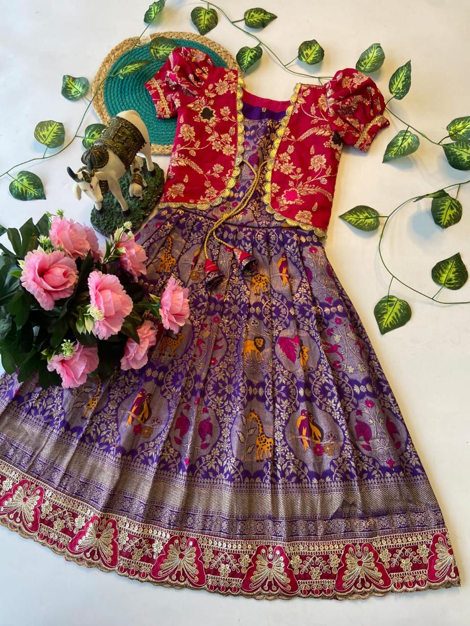 Embroidered Gown