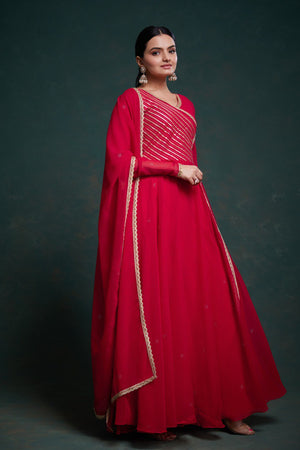 Stylish ethnic gown for weddings and parties