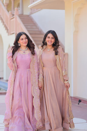 chiffon gown for wedding