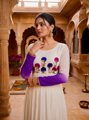 Ready to wear long gown for women