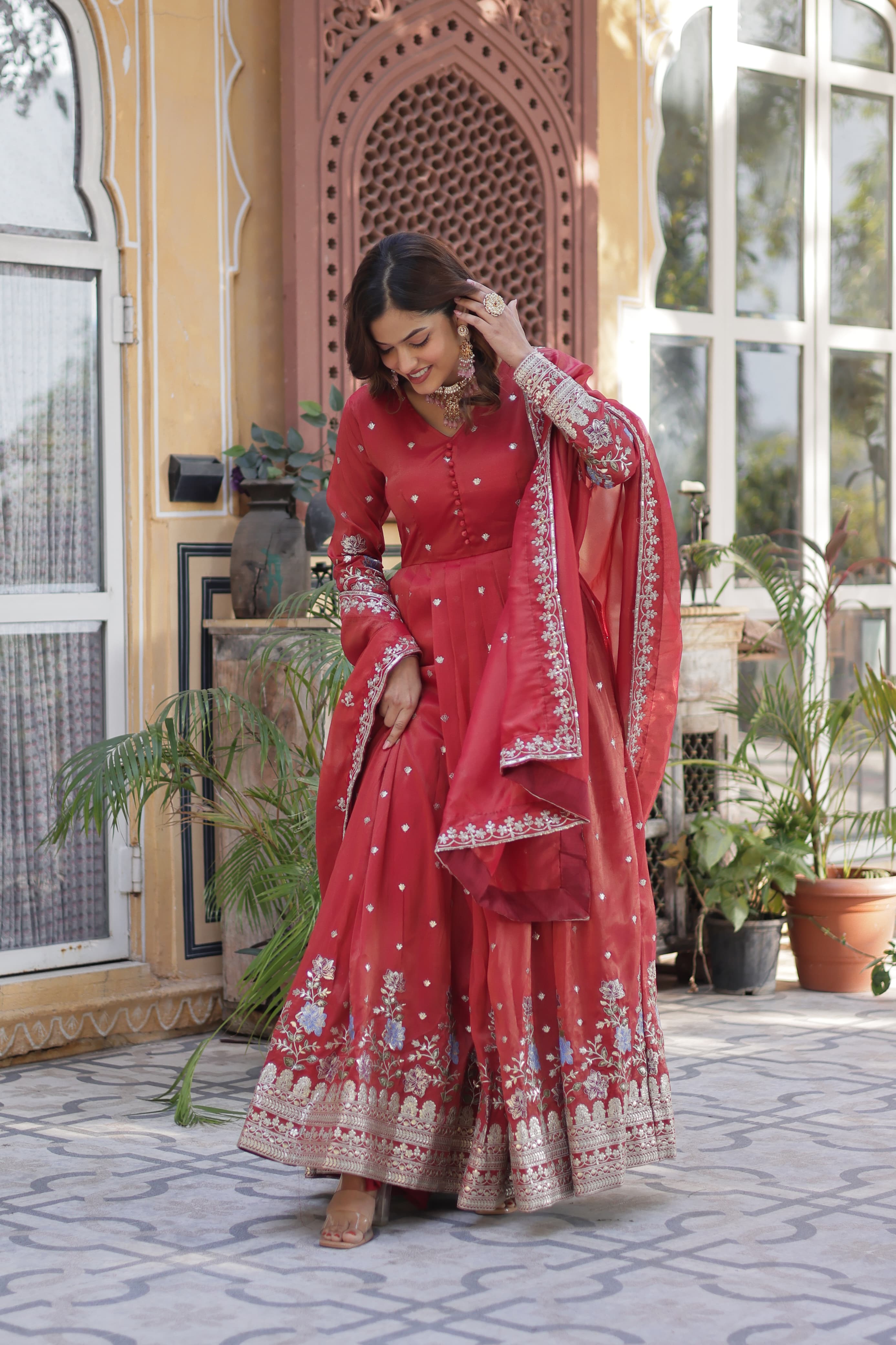readymade stitched gown
