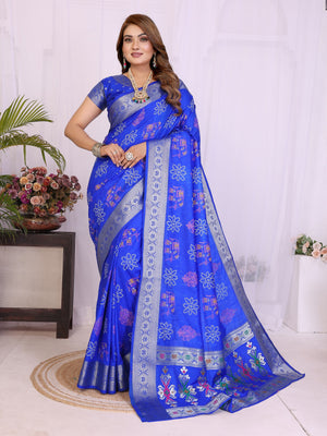 Traditional Bandhej Saree For Women