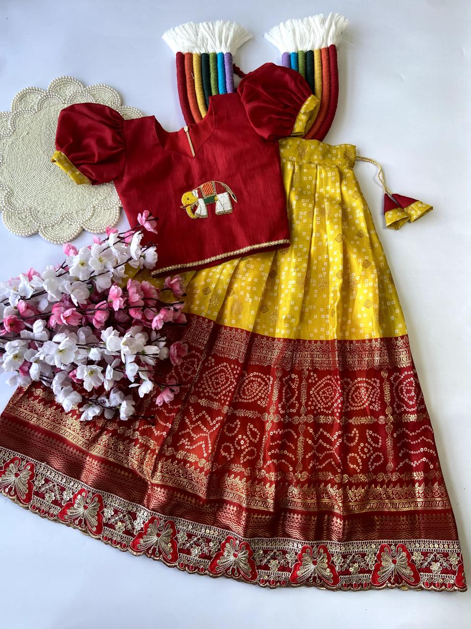  Silk Lehenga vastralyn