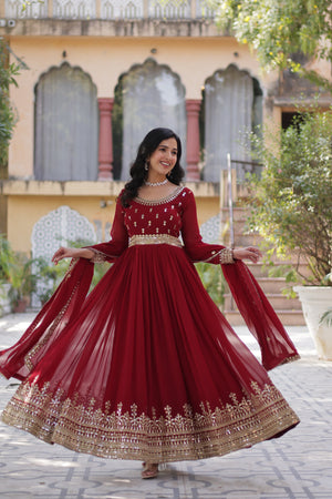 gown for wedding party under 5000