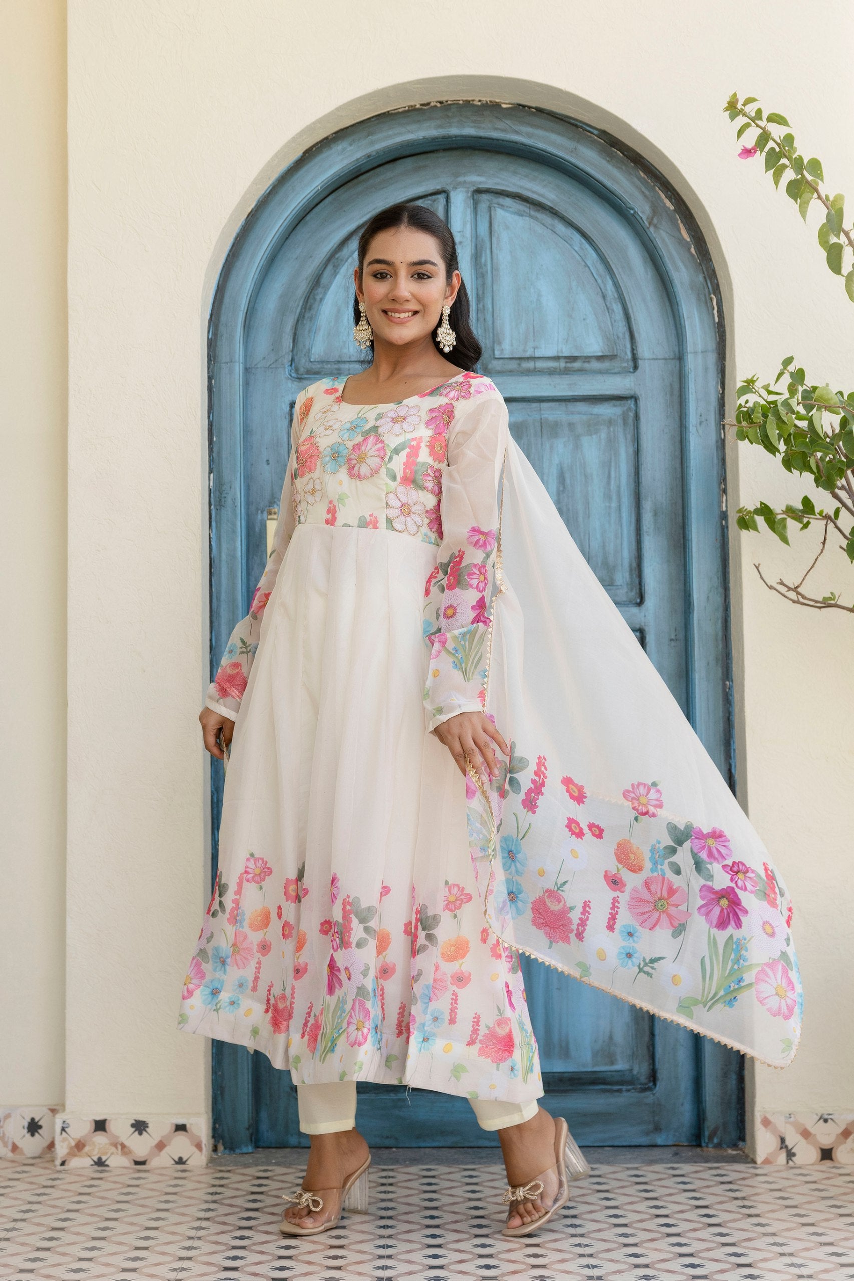 simple gown for girls
