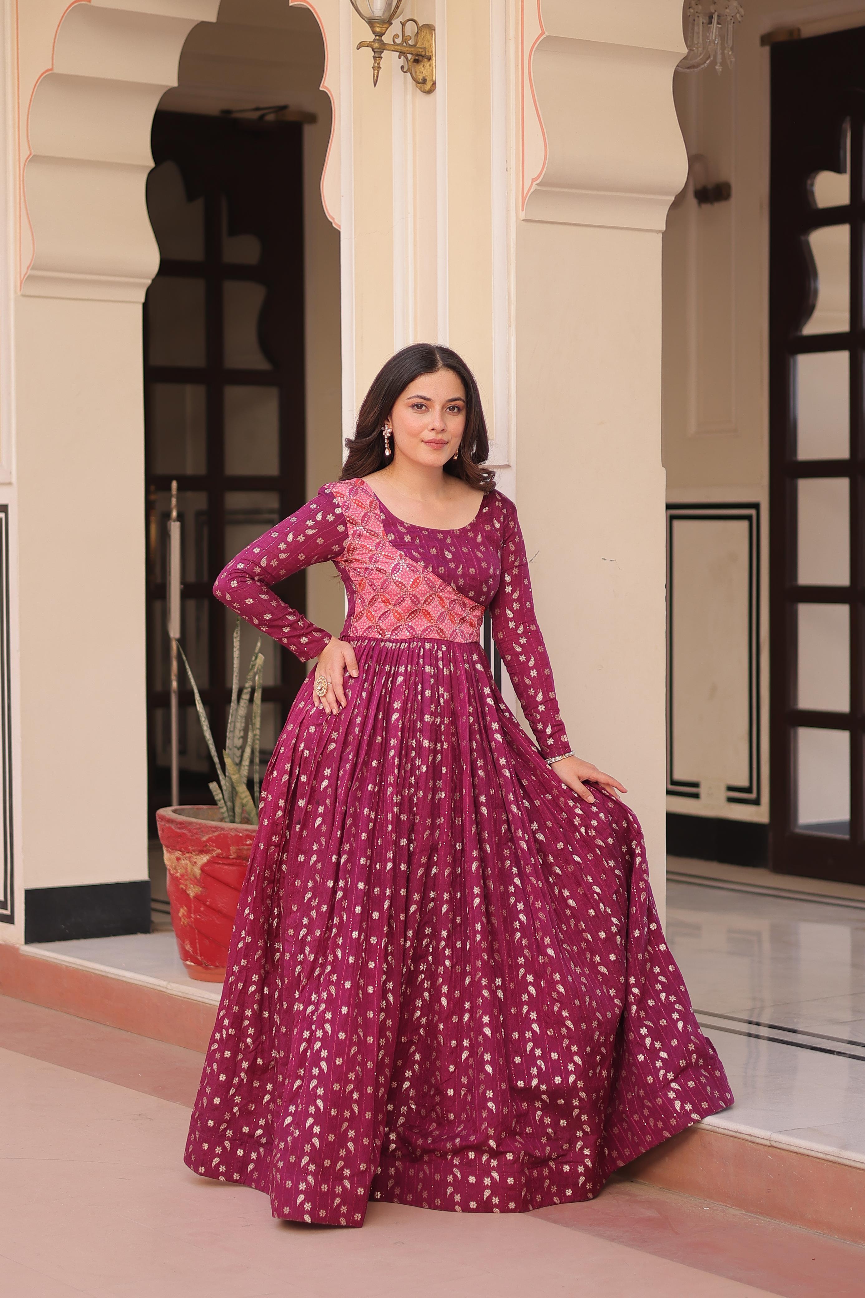 maxi simple gown for women