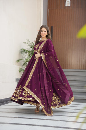 party wear gown for wedding