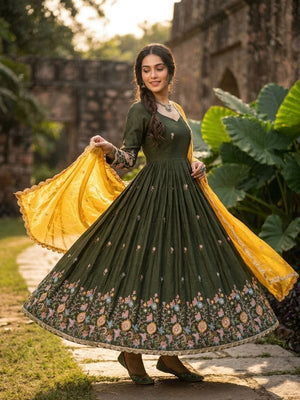 Wedding special Fendi silk gown collection