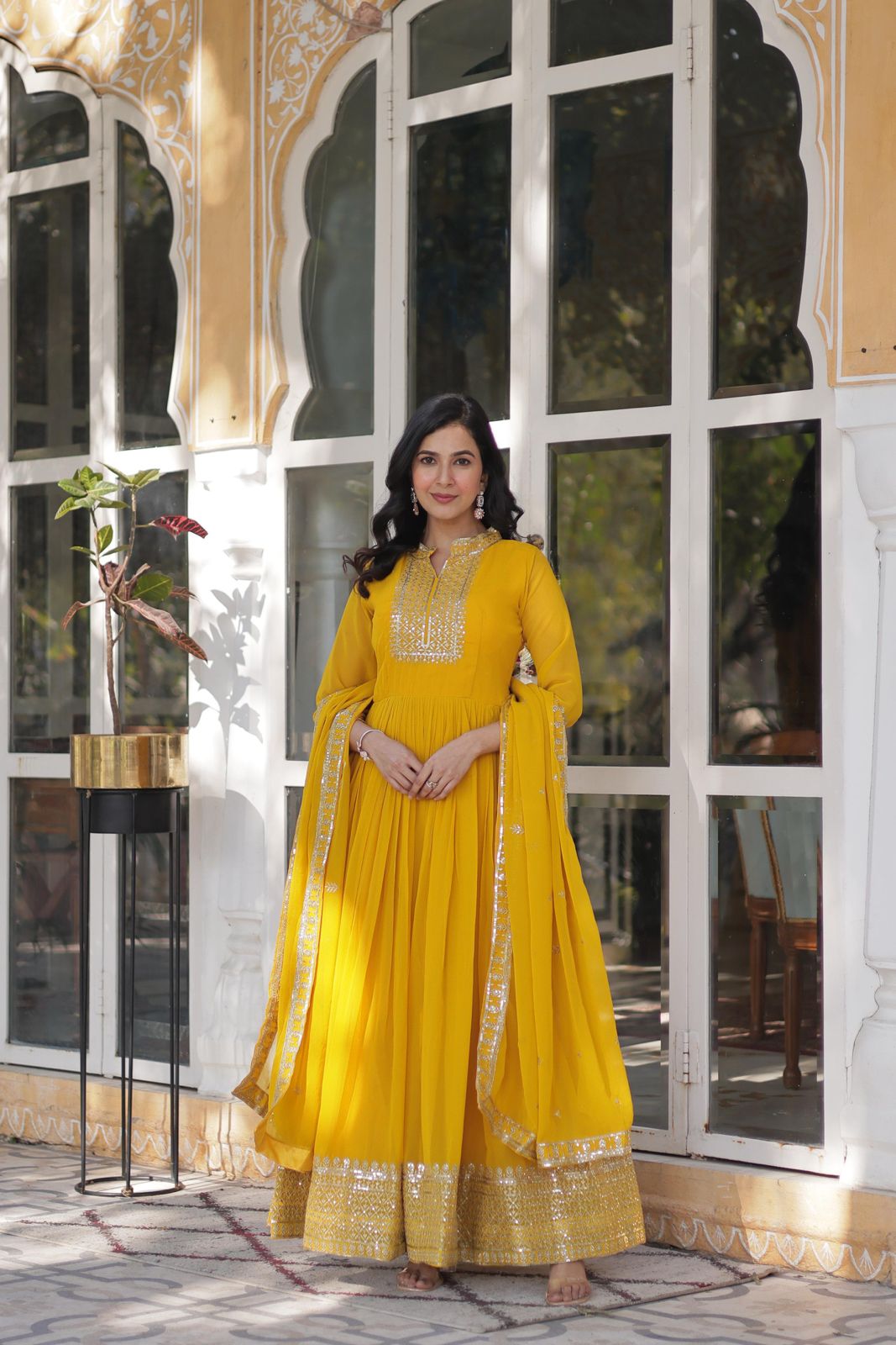 faux blooming gown set