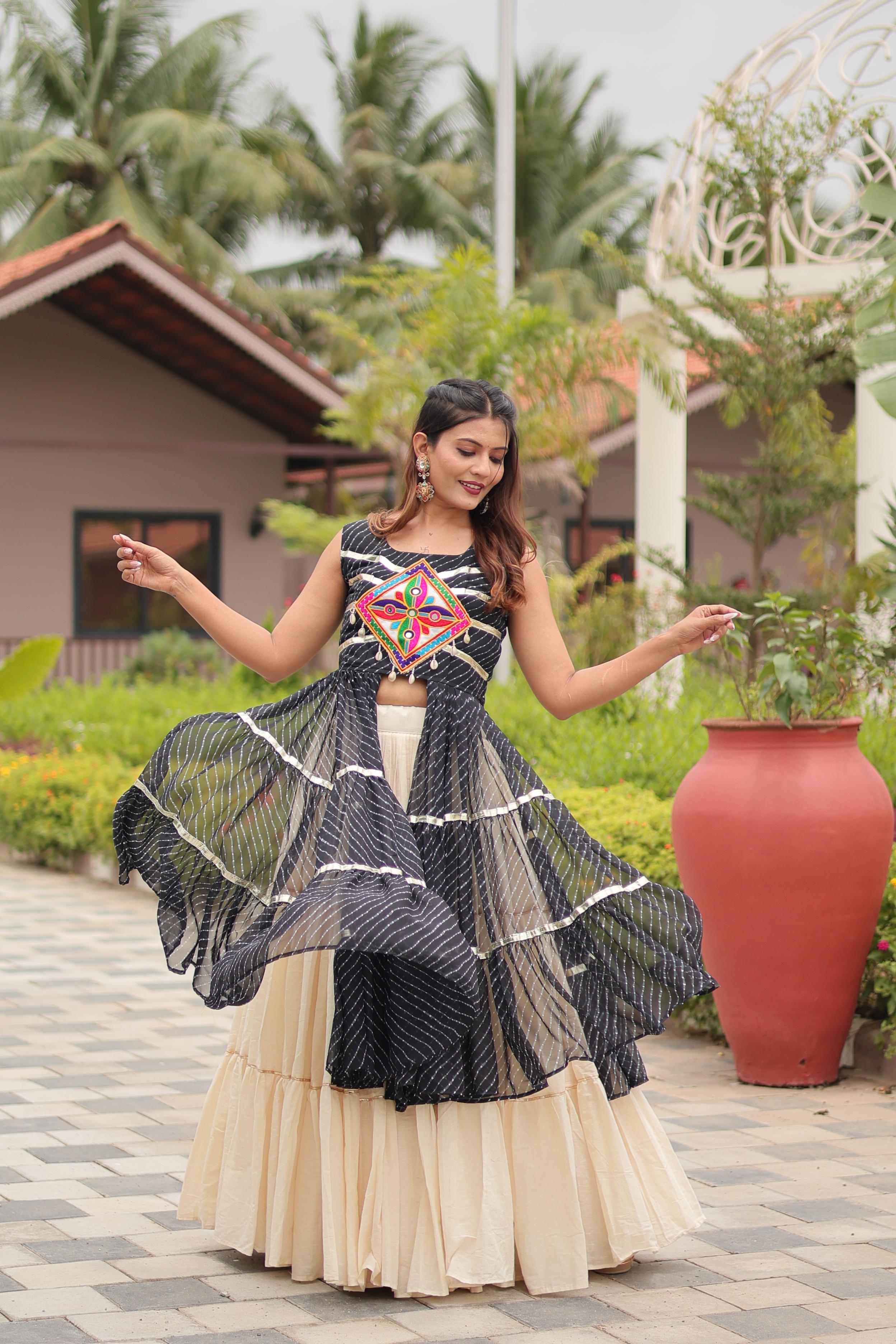 Ethnic Party Wear Gamthi Lehenga for Women India
