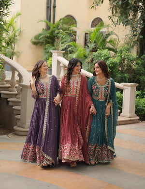 blue teal sharara suit