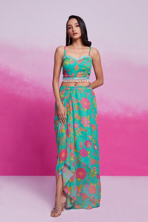 stylish Indian coord set