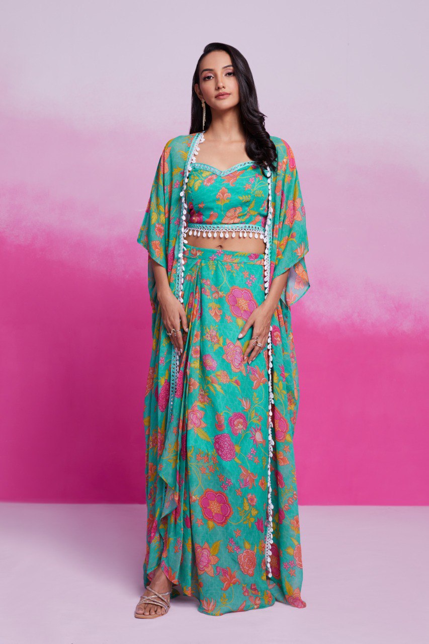 georgette coord set