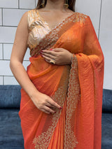 Two-tone Fendy silk sarees collection Vastralyn