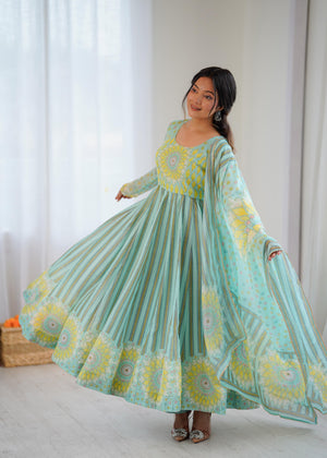 long floral dresses with sleeves