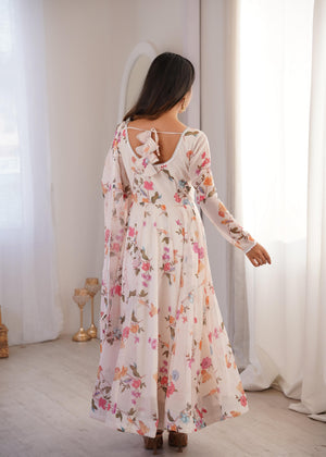 Georgette Indian Gowns