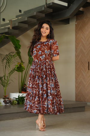 Georgette gown