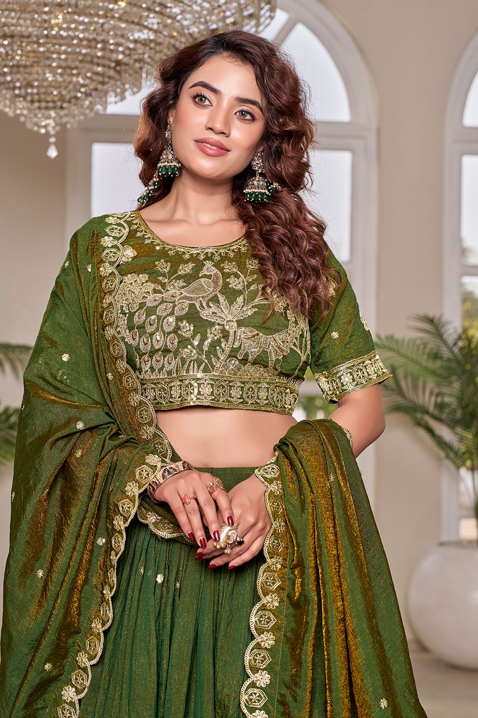festive lehenga choli for women India