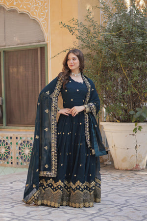 ethnic party wear gown