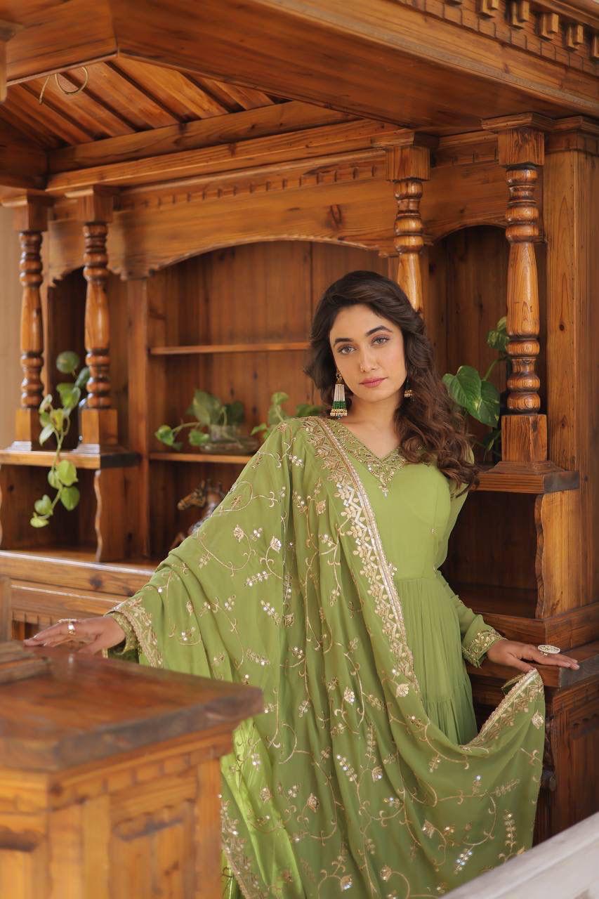  Indian gown set