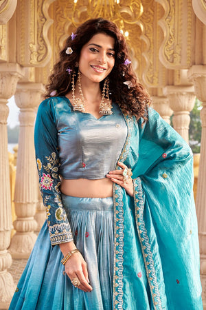 Heavy Embroidery Lehenga Choli for Women