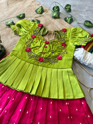 girls ethnic lehenga outfit