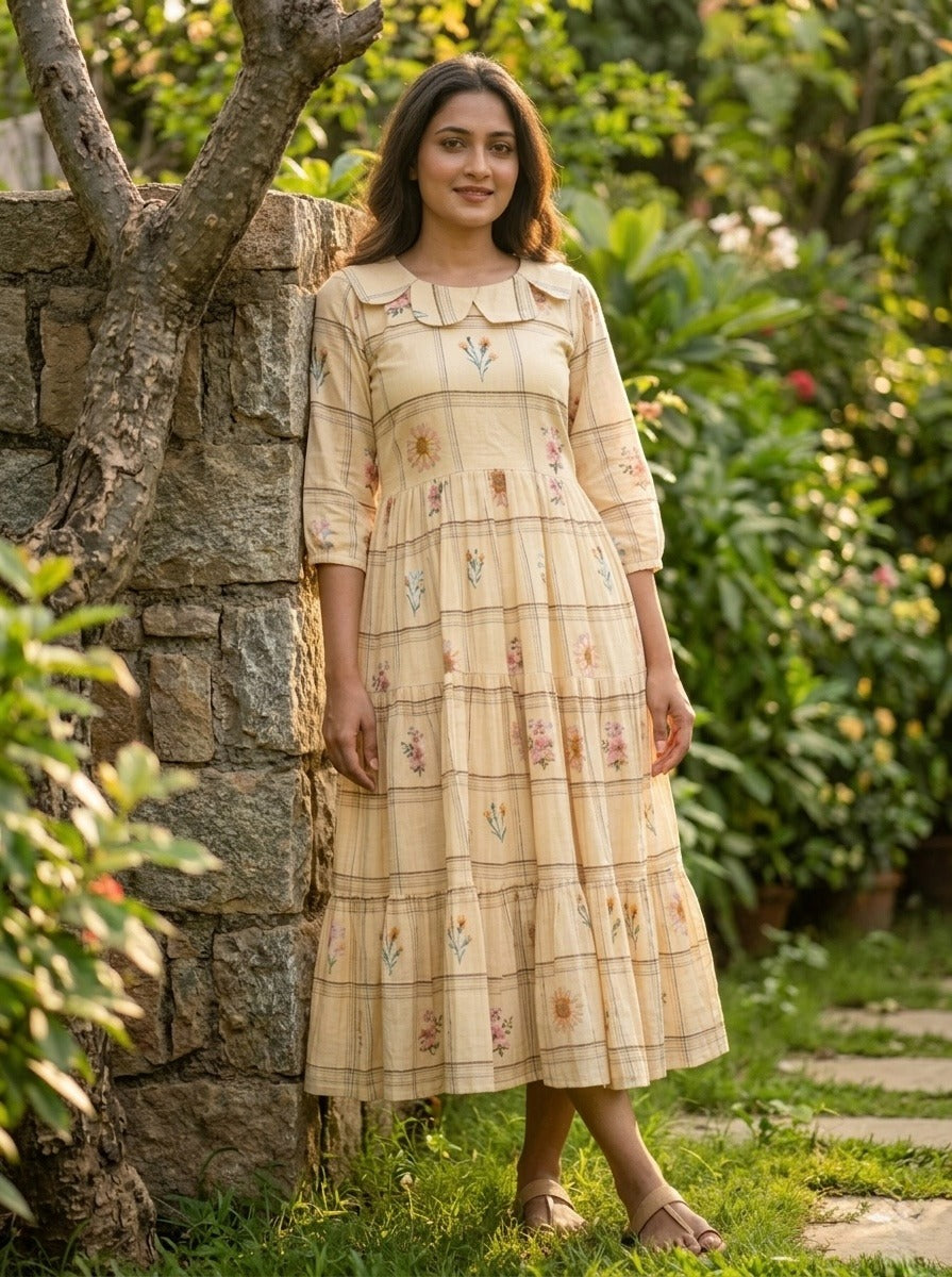 muslin silk kurti for women daily wear