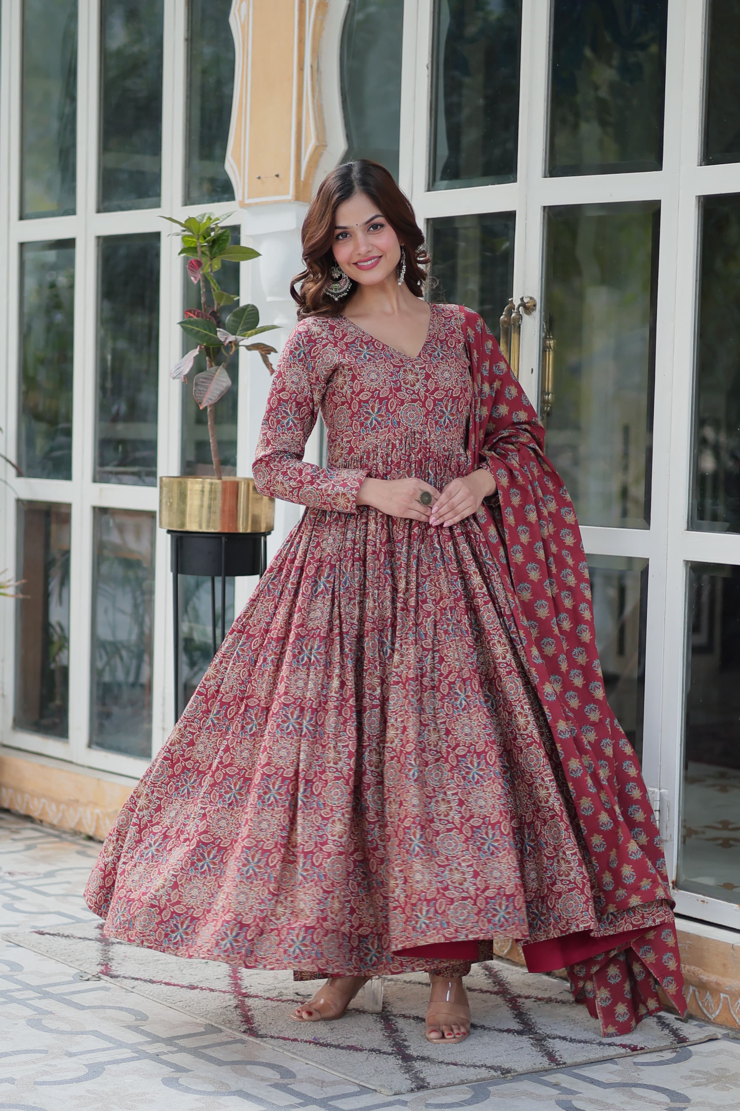daily wear ethnic set