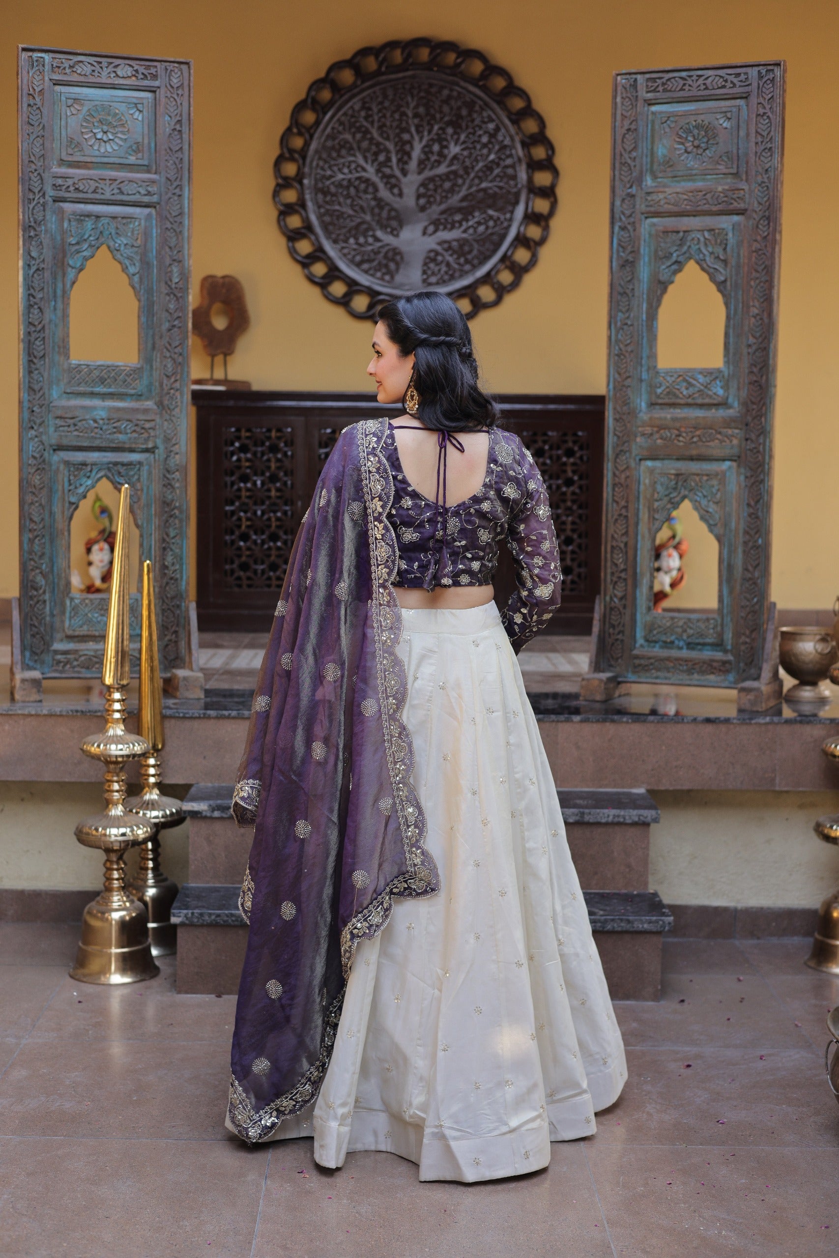 ready to wear lehenga with stitched blouse