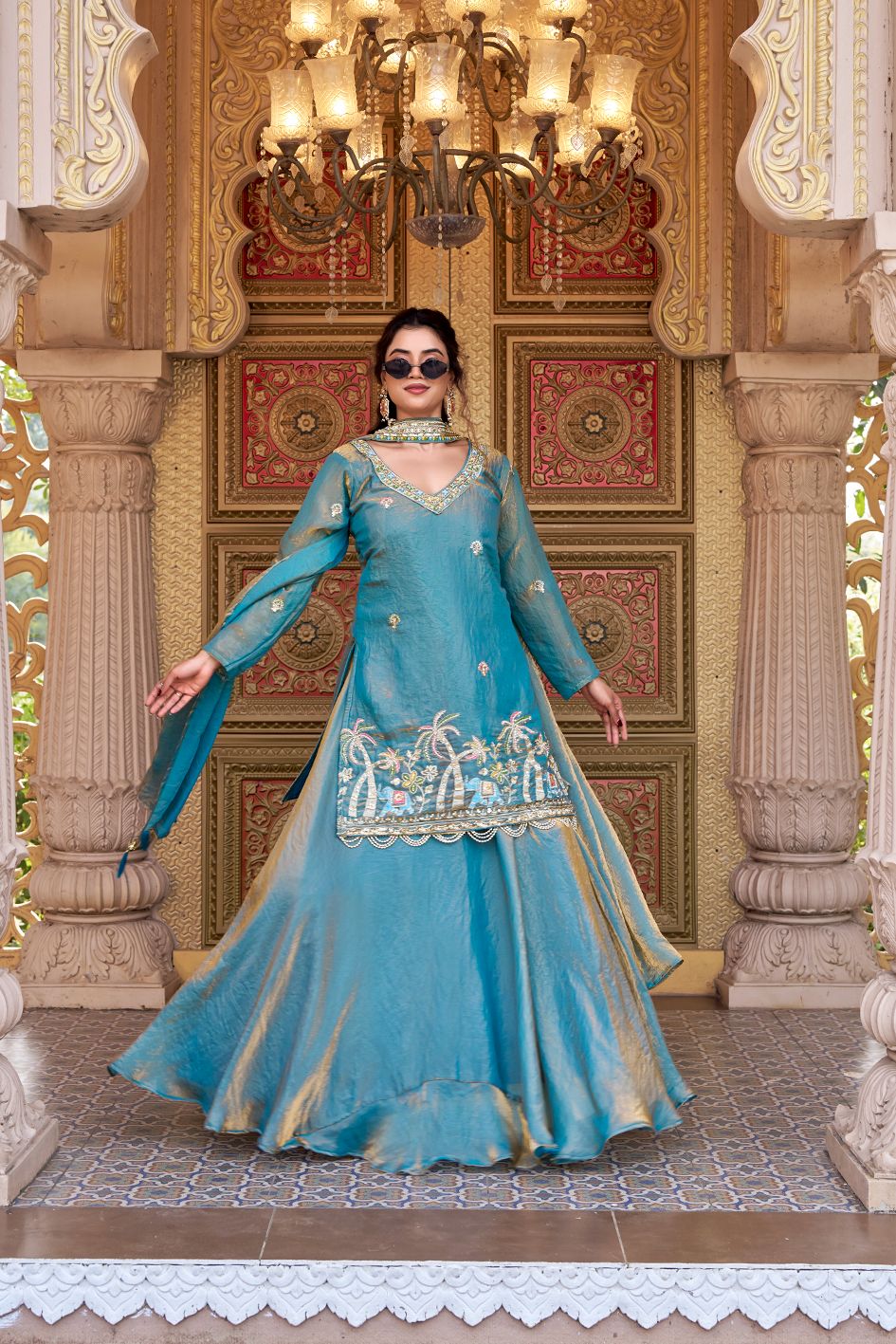 latest designer fendy lehenga set