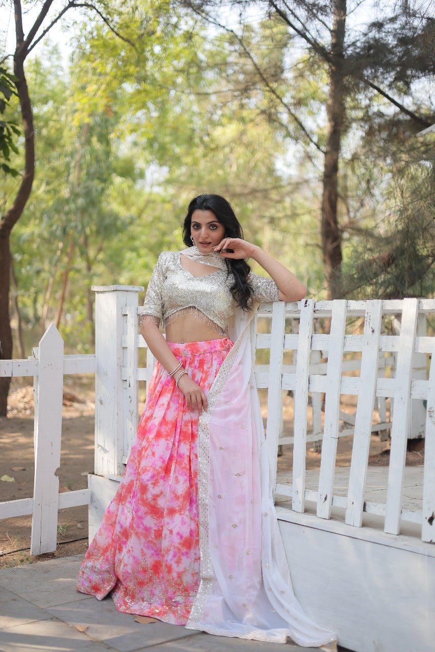 embroidered lehenga for weddings