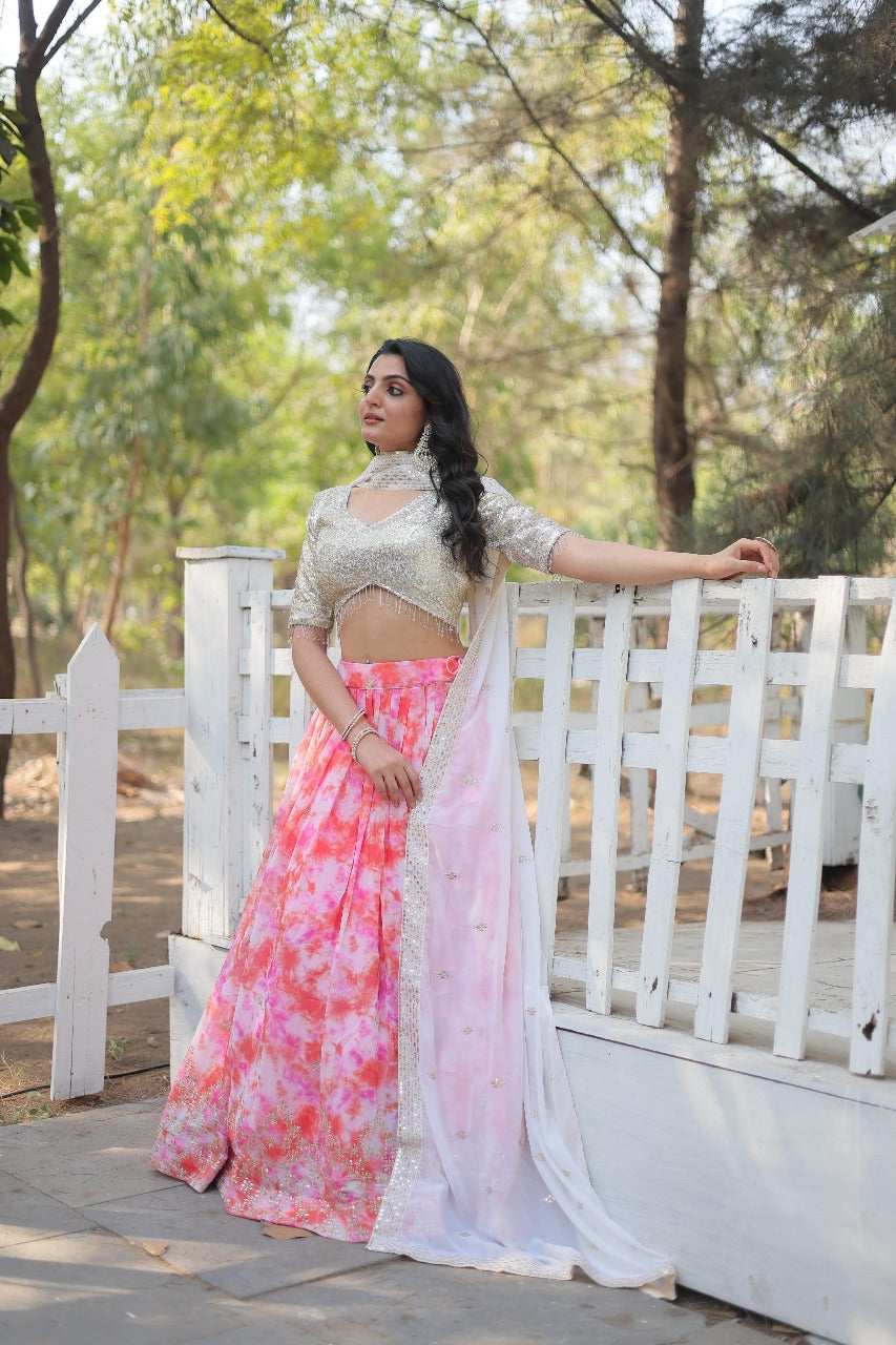  party wear lehenga