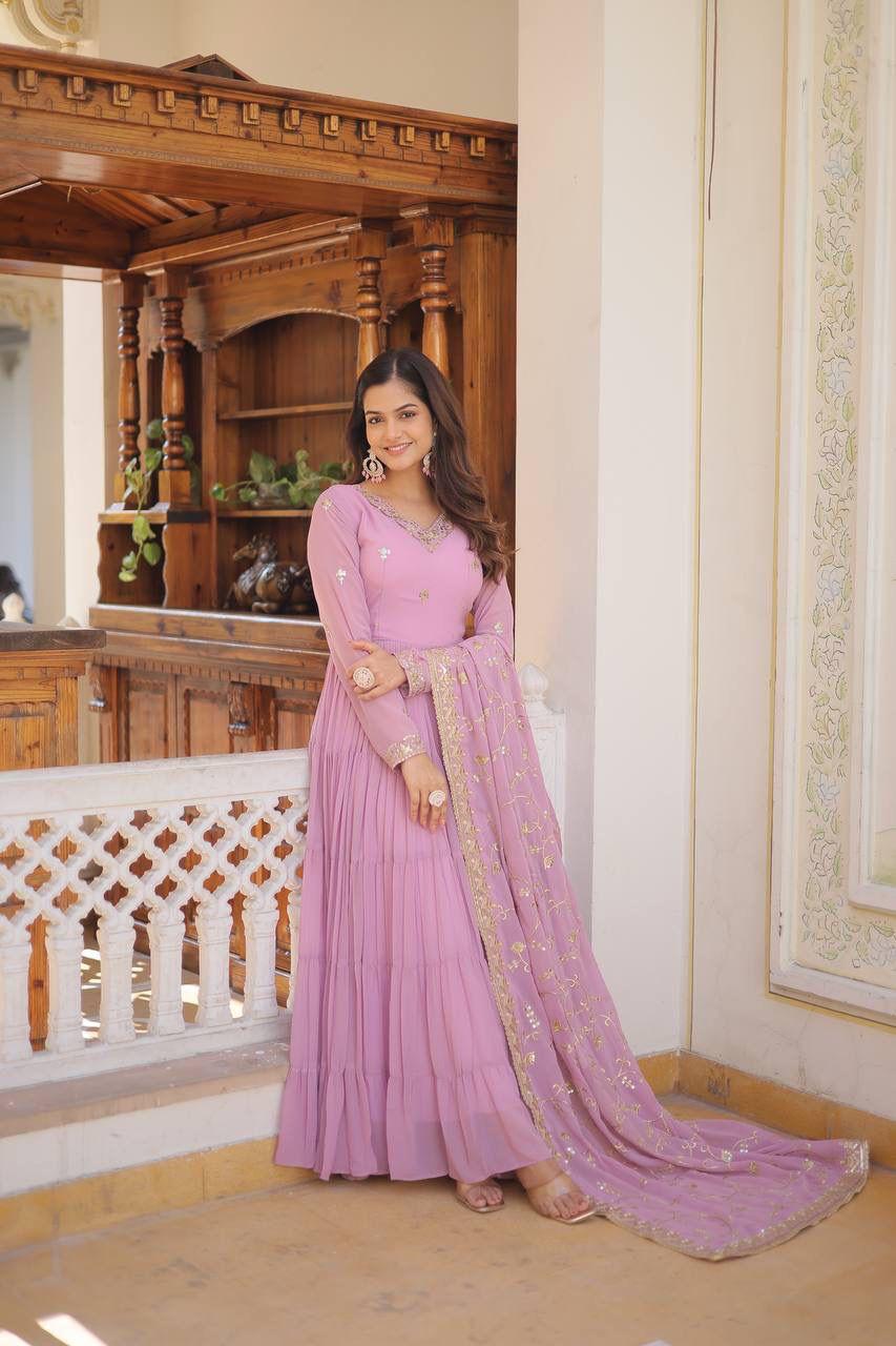 gown with dupatta online