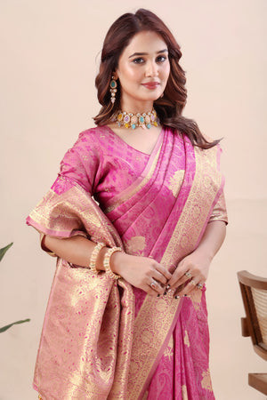 Wedding wear Banarasi Jacquard saree