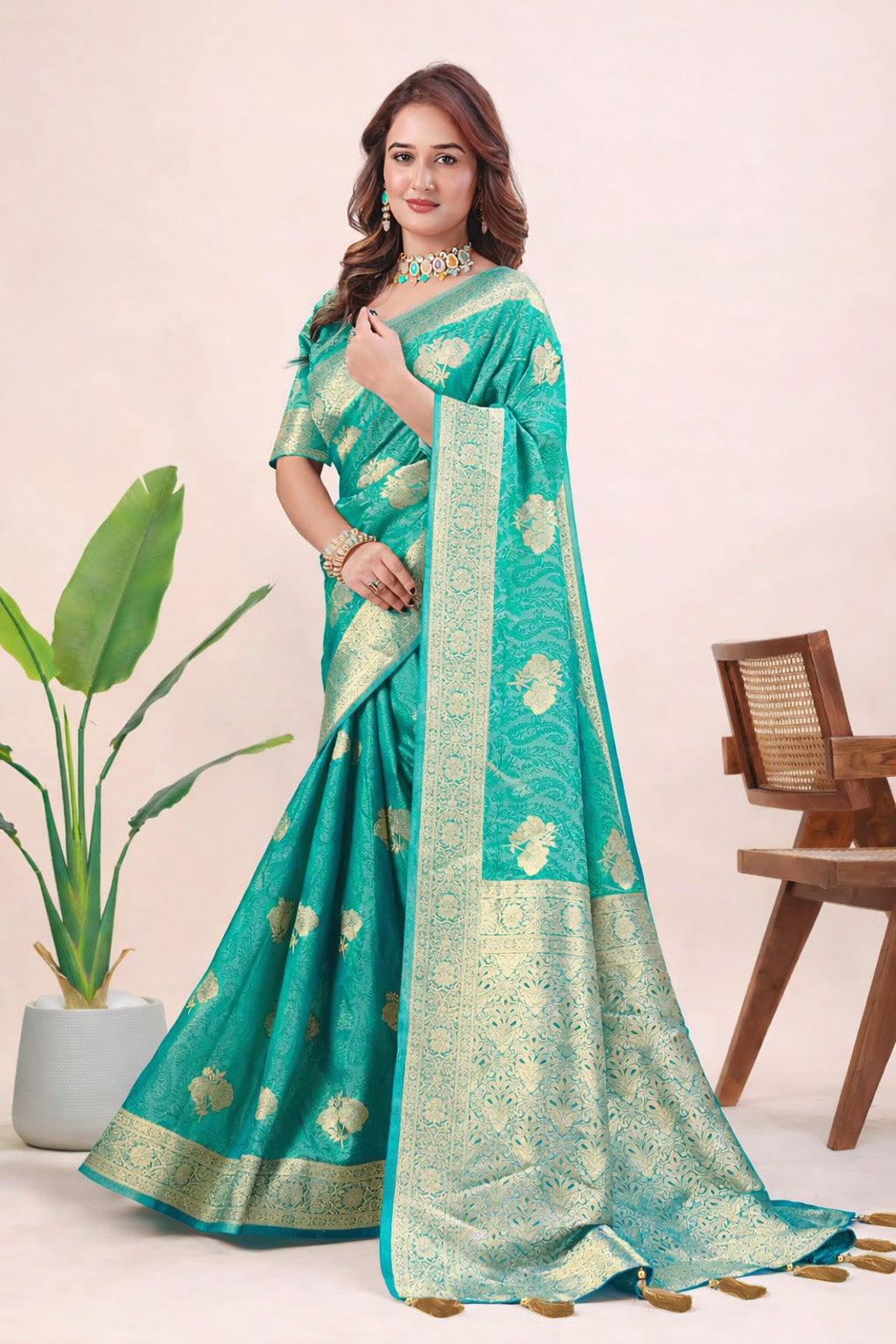 banarasi saree under 2000