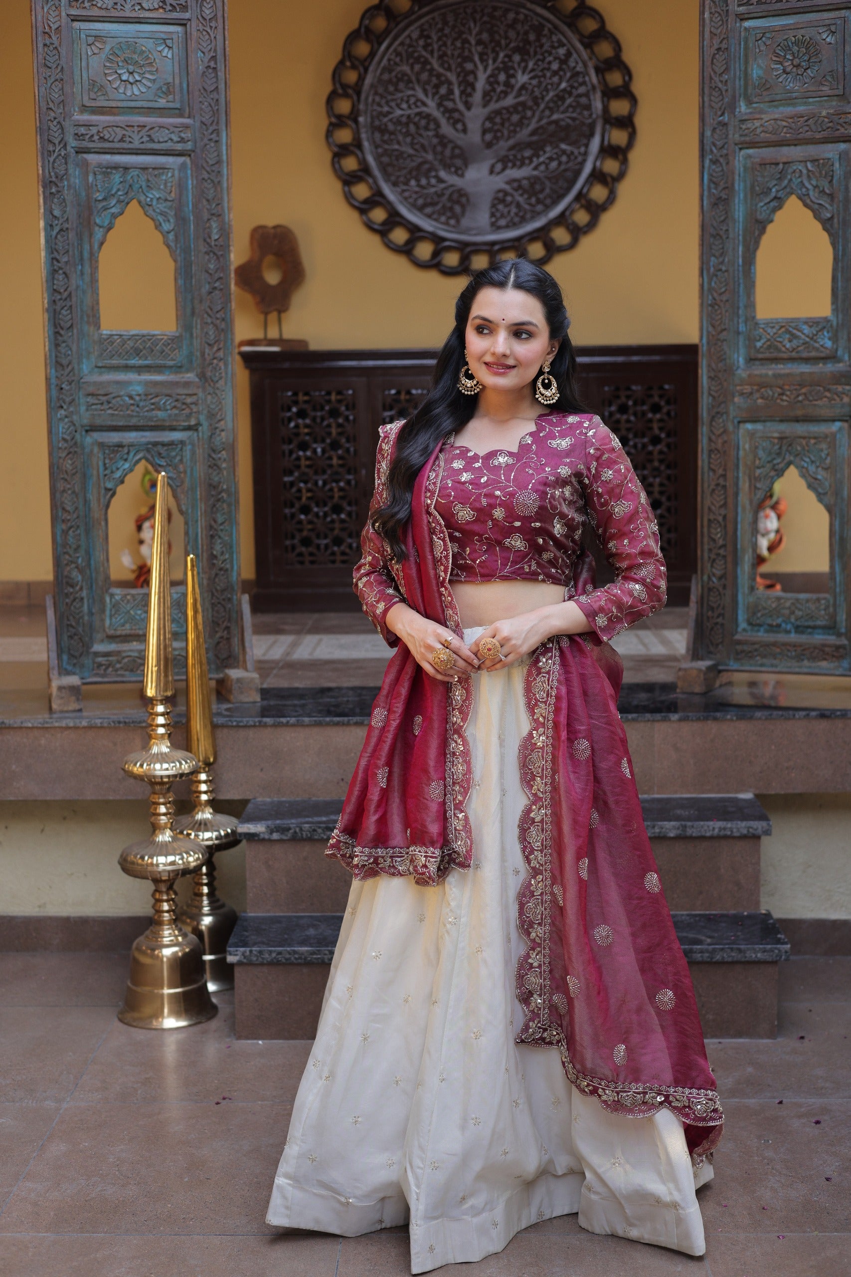 Buy Stitched Lehenga Choli online in India