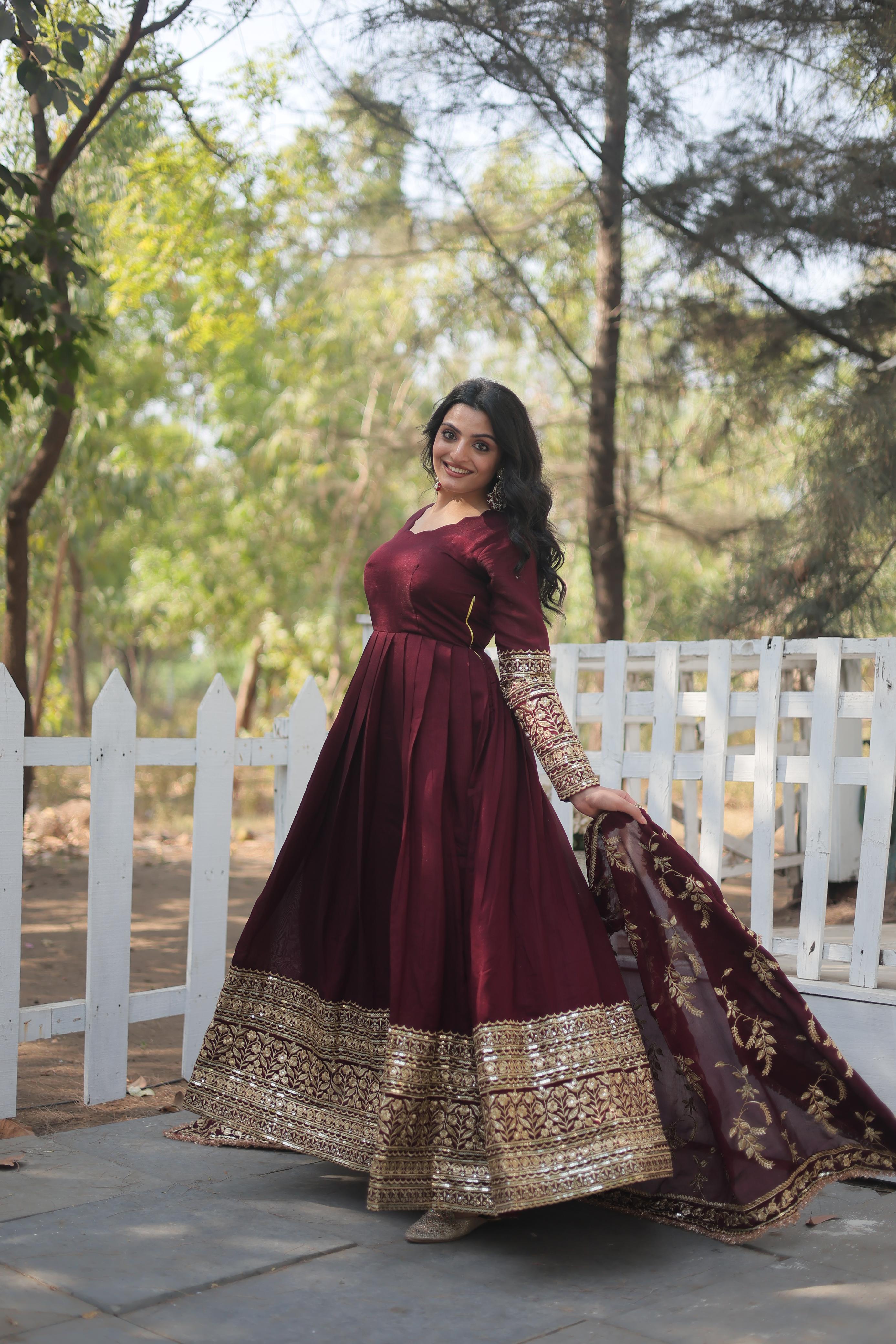 ethnic gown for women
