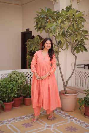 indian ethnic cotton kurta set
