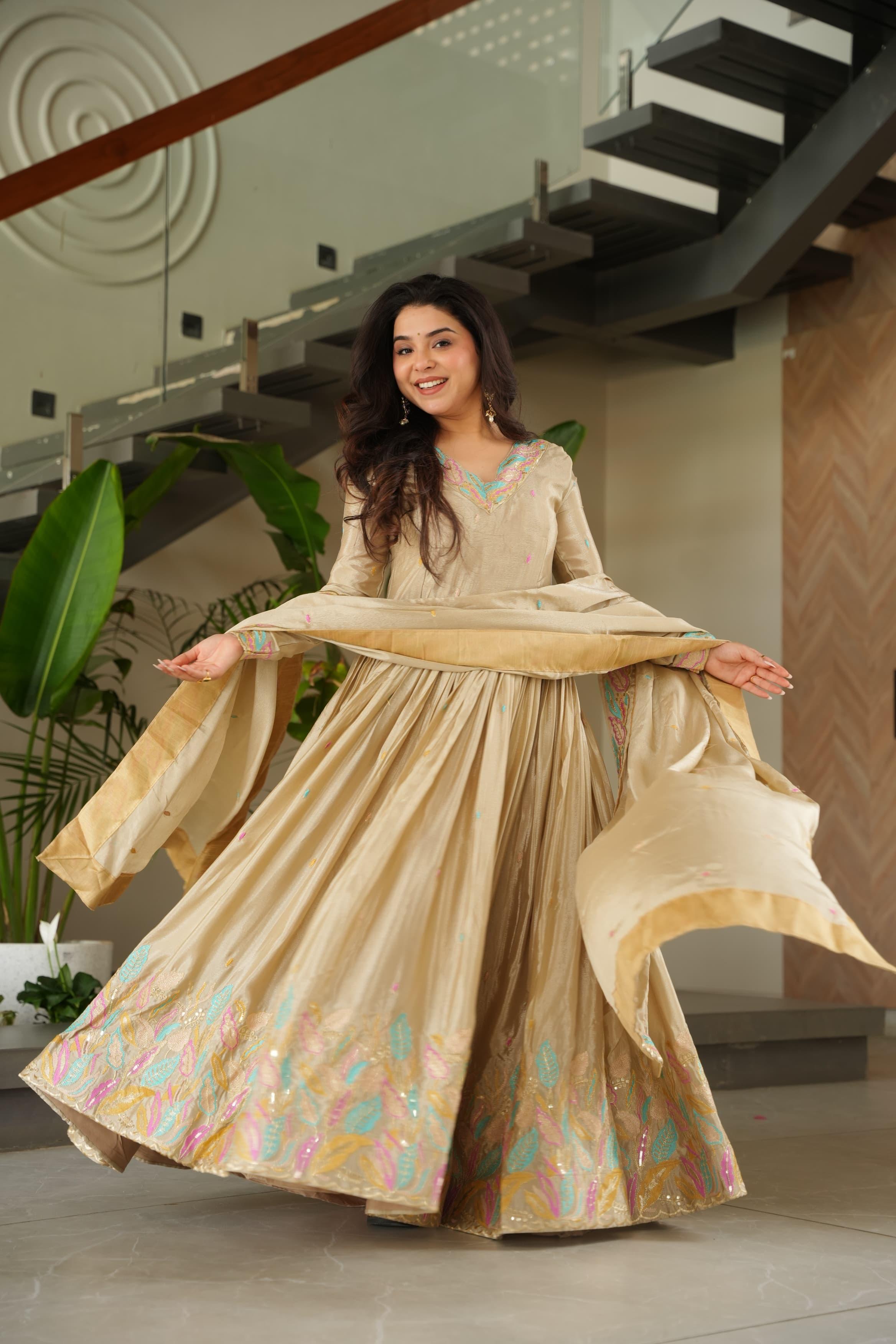 Festive ethnic wear for ladies