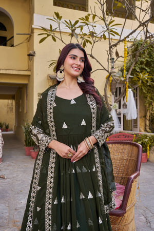 Designer Indian wedding gown Vastralyn collection